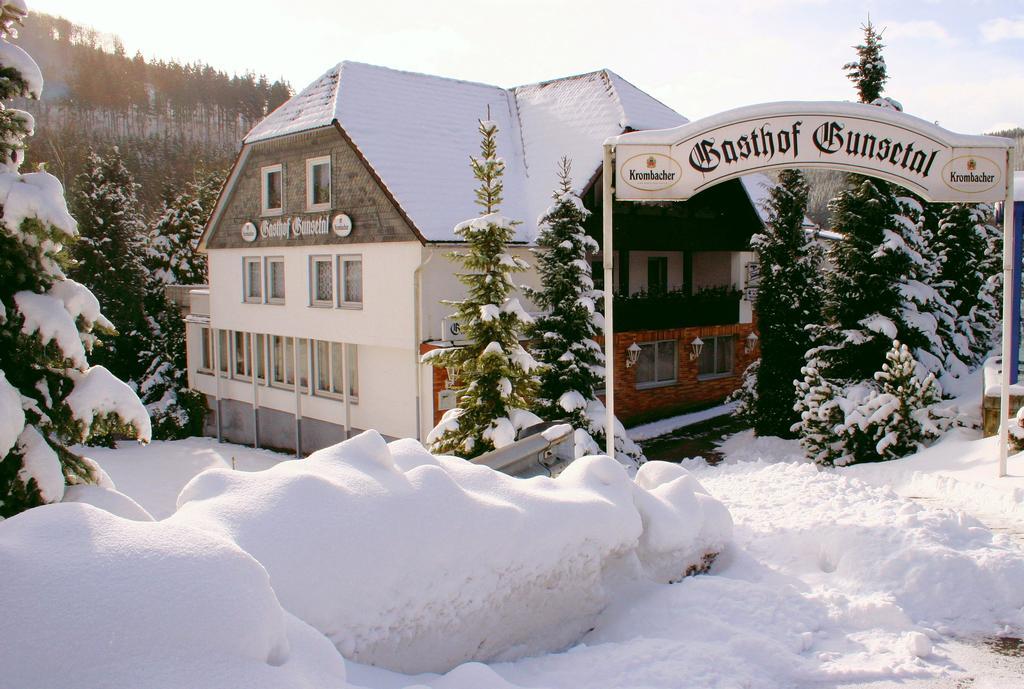 Hotel Restaurant Gunsetal Bad Berleburg Eksteriør bilde
